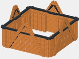 erste Probeplanung in BlockCAD